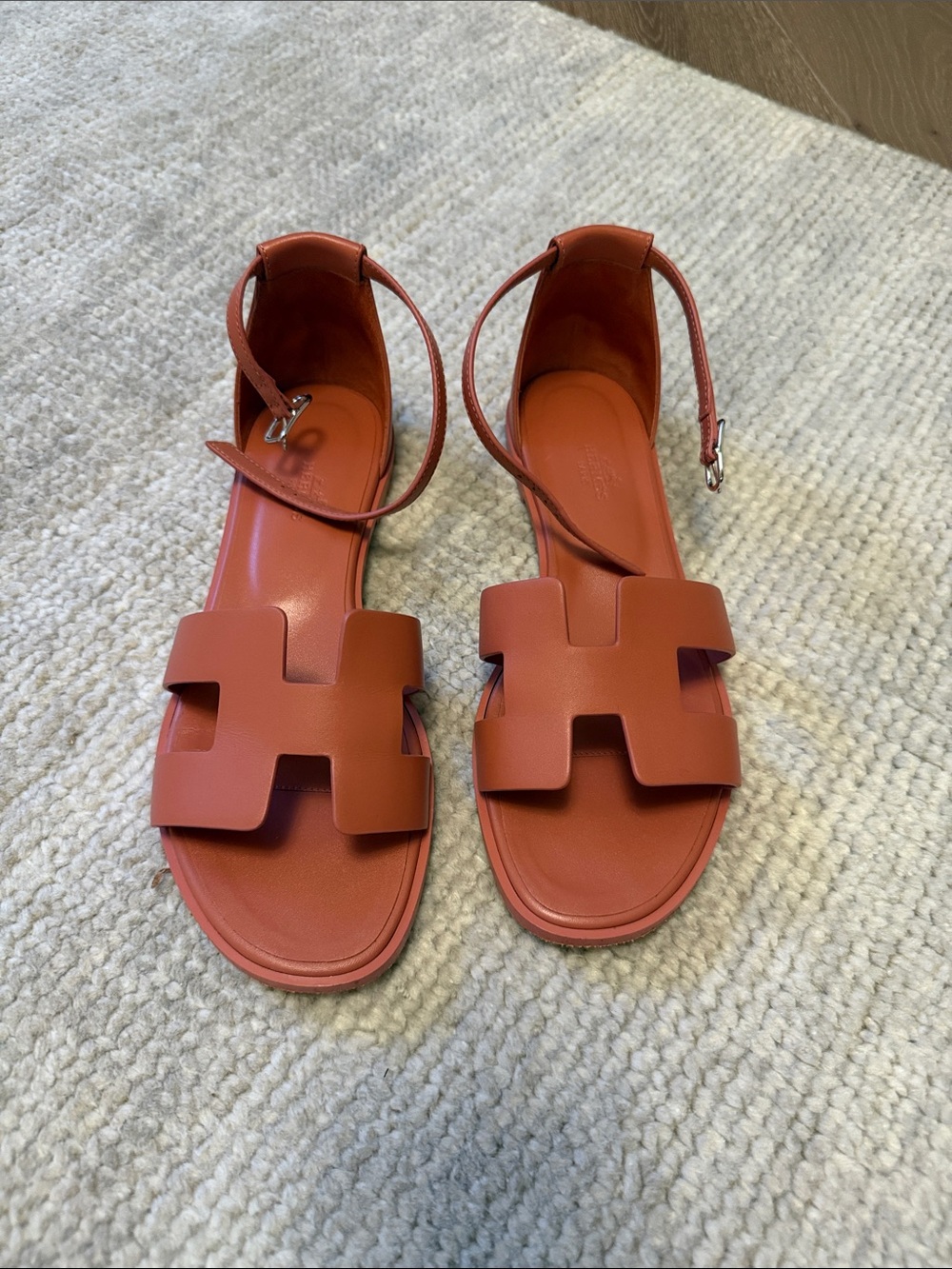 Hermes Santorini Sandal Size 38.5